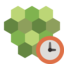 tessellation, clock