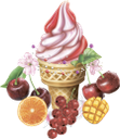 мороженое, мороженое в вафельном стакане, десерт, еда, ice cream, ice cream in a waffle glass, food, eis, eis in einem waffelglas, essen, crème glacée, crème glacée dans un verre gaufré, nourriture, helado, helado en un vaso de gofres, postre, gelato, gelato in un bicchiere da waffle, dessert, cibo, sorvete, sorvete em um copo de waffle, sobremesa, comida, морозиво, морозиво у вафельному стакані, їжа
