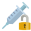 syringe, lock, open