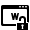 webpage, lock, open
