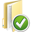 folder, accept