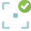 pixel, checkmark