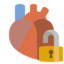 cardiology, lock, open