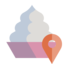 ice, cream, cup, location