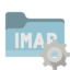imap, folder, gear