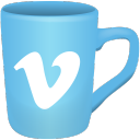 social, media, icons, coffee, cups, set, 512x512, 0013, vimeo