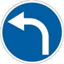 дорожные знаки, предписывающие знаки, движение налево, road signs, mandatory signs, movement to the left, verkehrszeichen, gebotszeichen, bewegung nach links, panneaux routiers, signes obligatoires, le mouvement vers la gauche, señales de tráfico, señales obligatorias, el movimiento hacia la izquierda, segnaletica stradale, segnali di obbligo, il movimento a sinistra, sinais de trânsito, sinais obrigatórios, o movimento para a esquerda