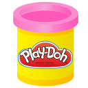 play doh pink