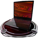 laptop red