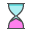 hourglass, end