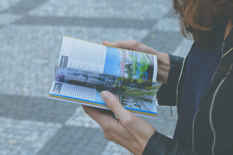 girl reading book