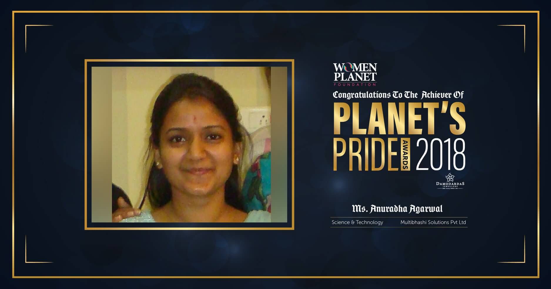 women planet foundation award