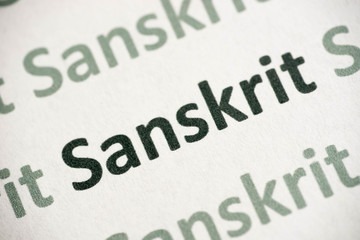 sanskrit