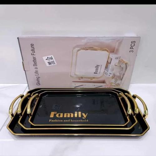 BLACK ACRYLIC TRAY 