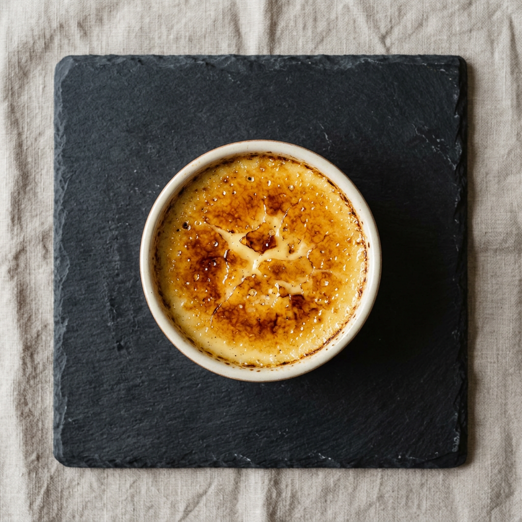 Crème brûlée classique