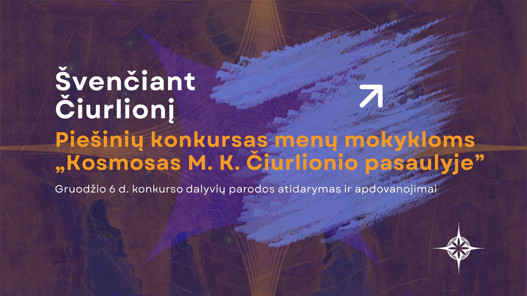 Piešinių konkurso parodos „Kosmosas M. K. Čiurlionio pasaulyje“