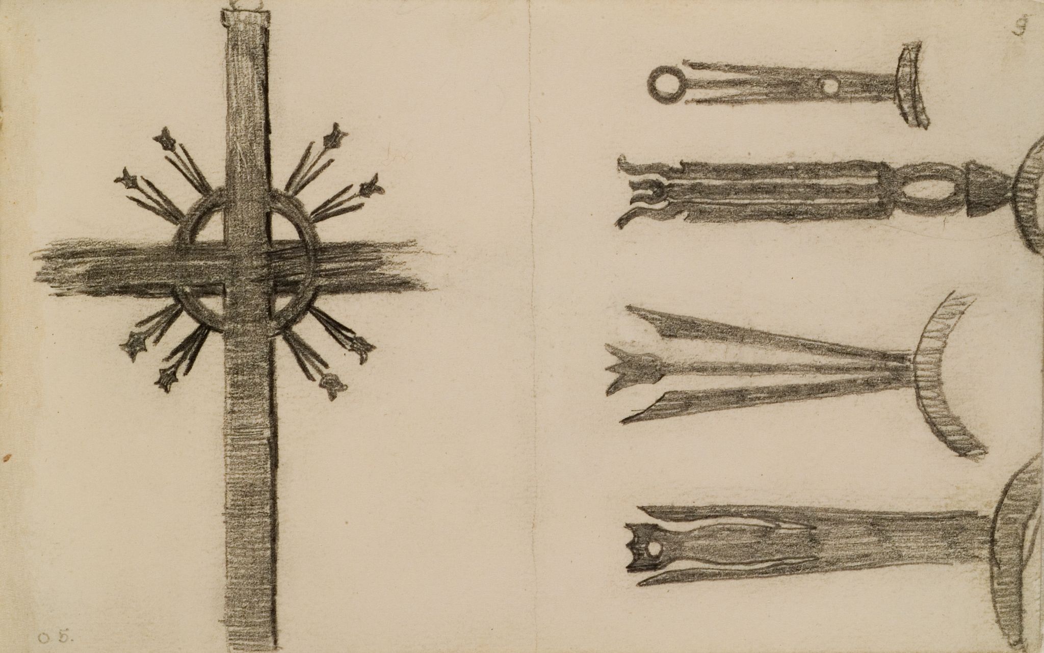 Image for: Cross and Elements of its Decoration