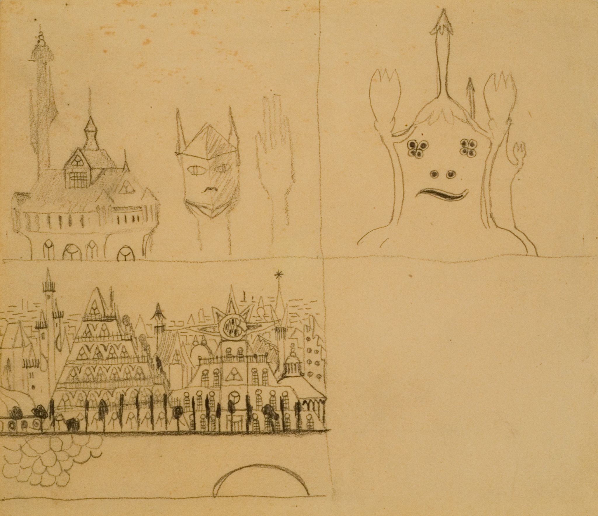 Image for: Sketches for the "City" cycle