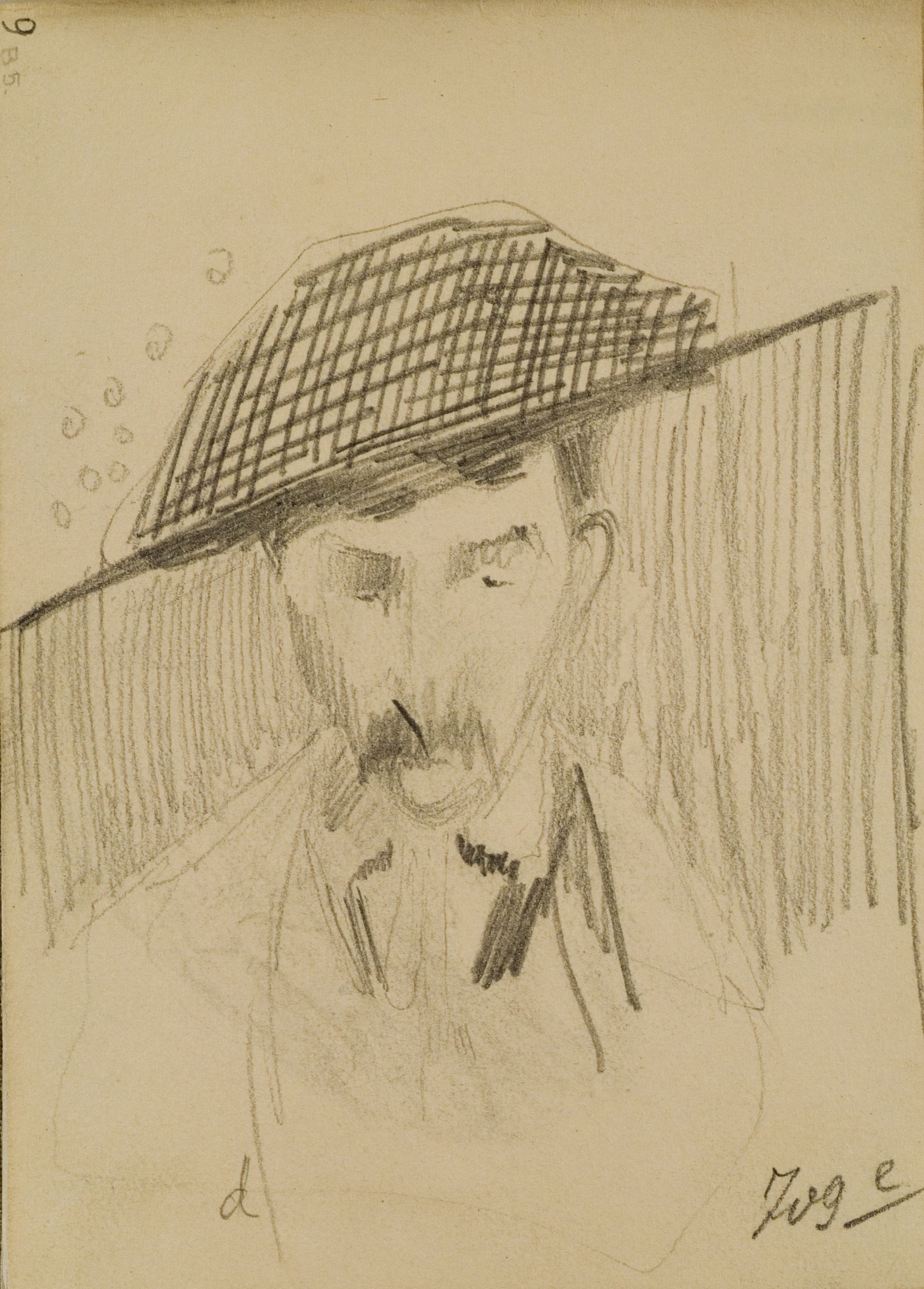 Image for: Sketch for Portrait of J. Zaluska