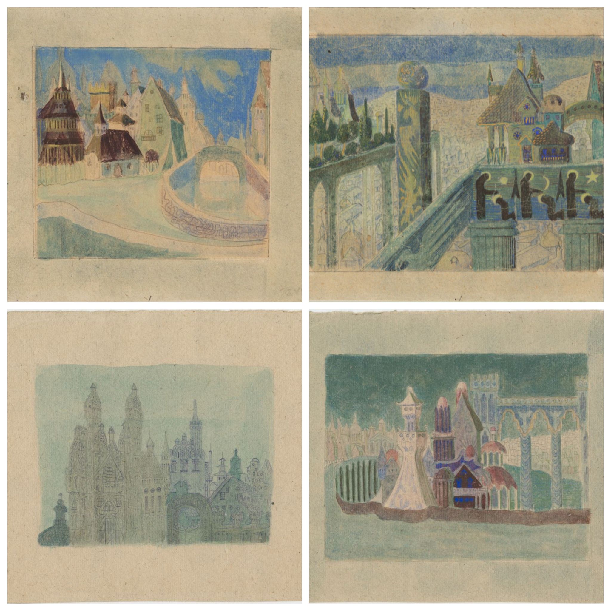 Image for: Cycle of sketches "The City"