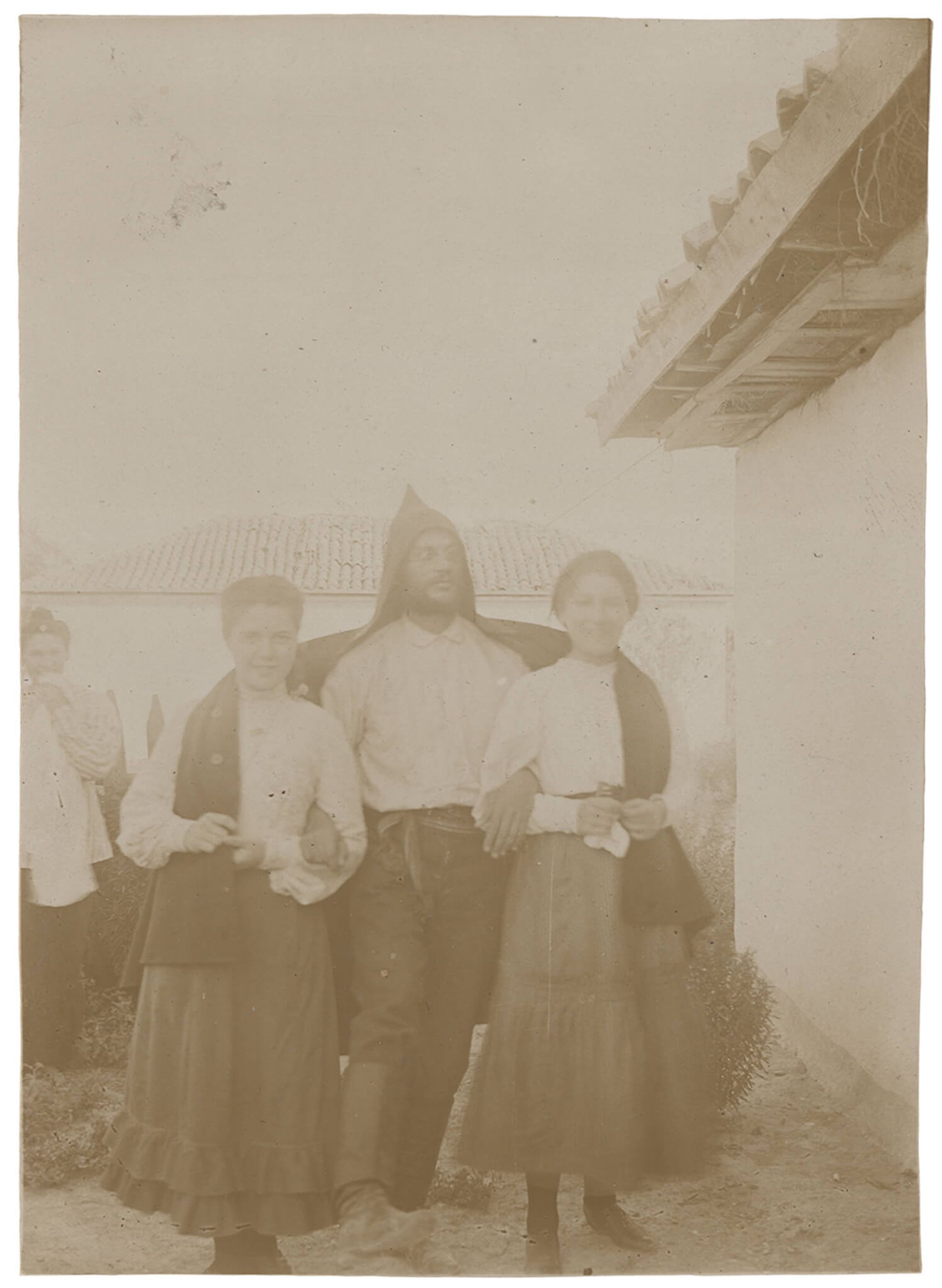 Image for: E. Morawski with Two Young Women