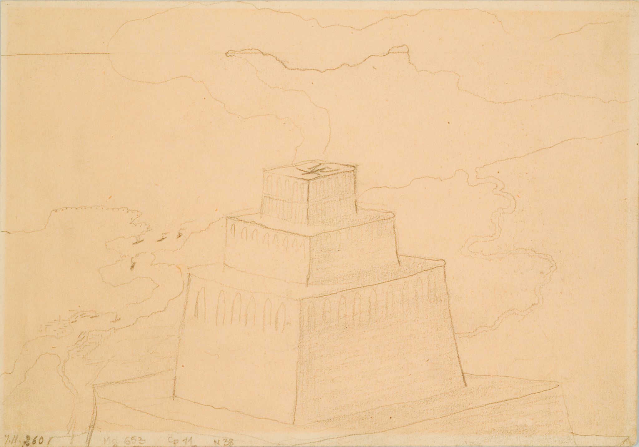 Image for: Sketch for the Painting "The Altar"