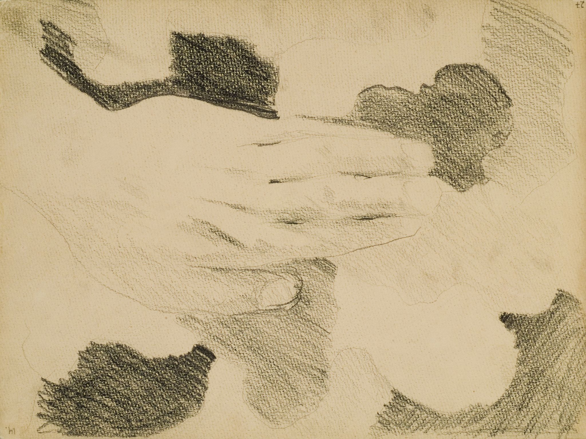 Image for: Sketch for a Composition (The Hand)