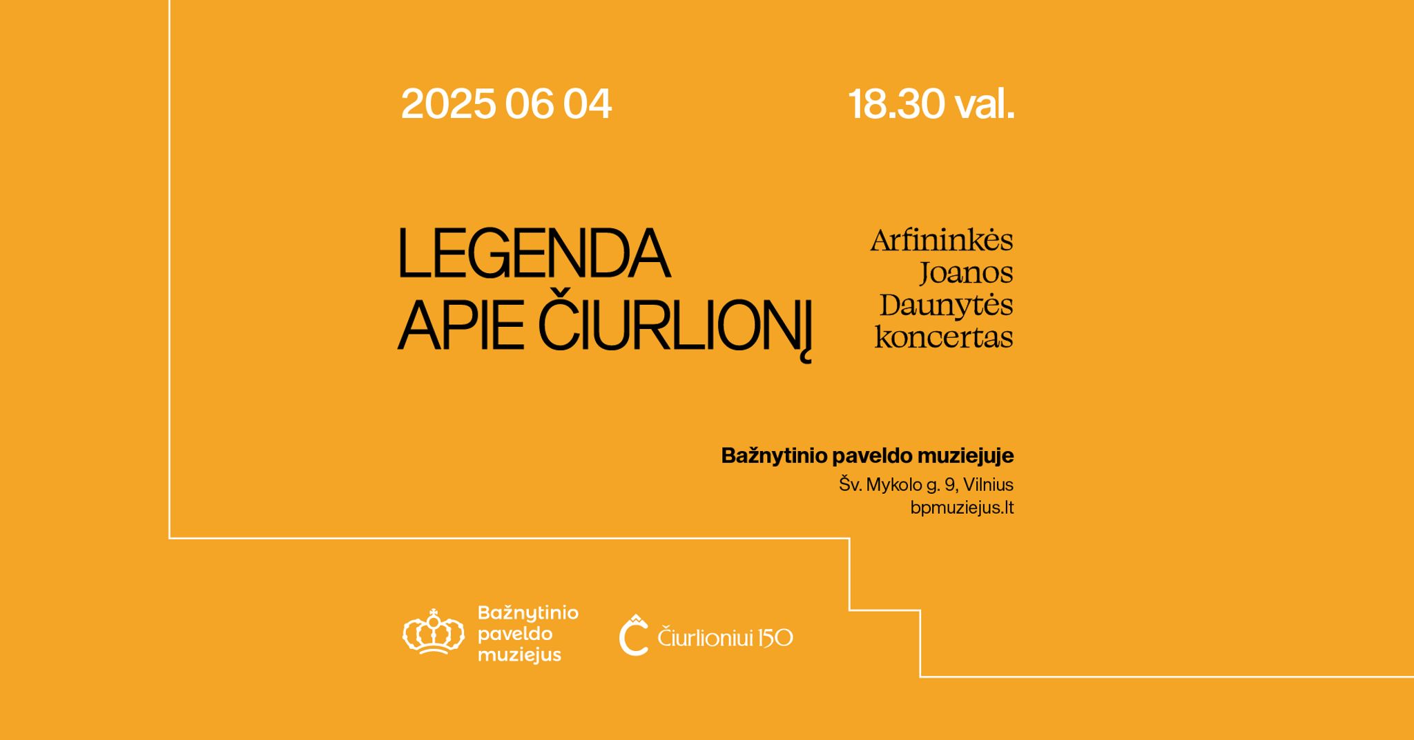 J. Daunytė's concert "The Legend of Čiurlionis"