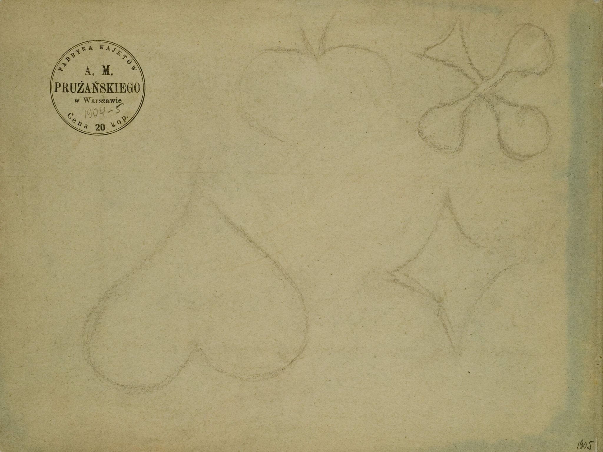 Image for: Sketches of the Card Motifs