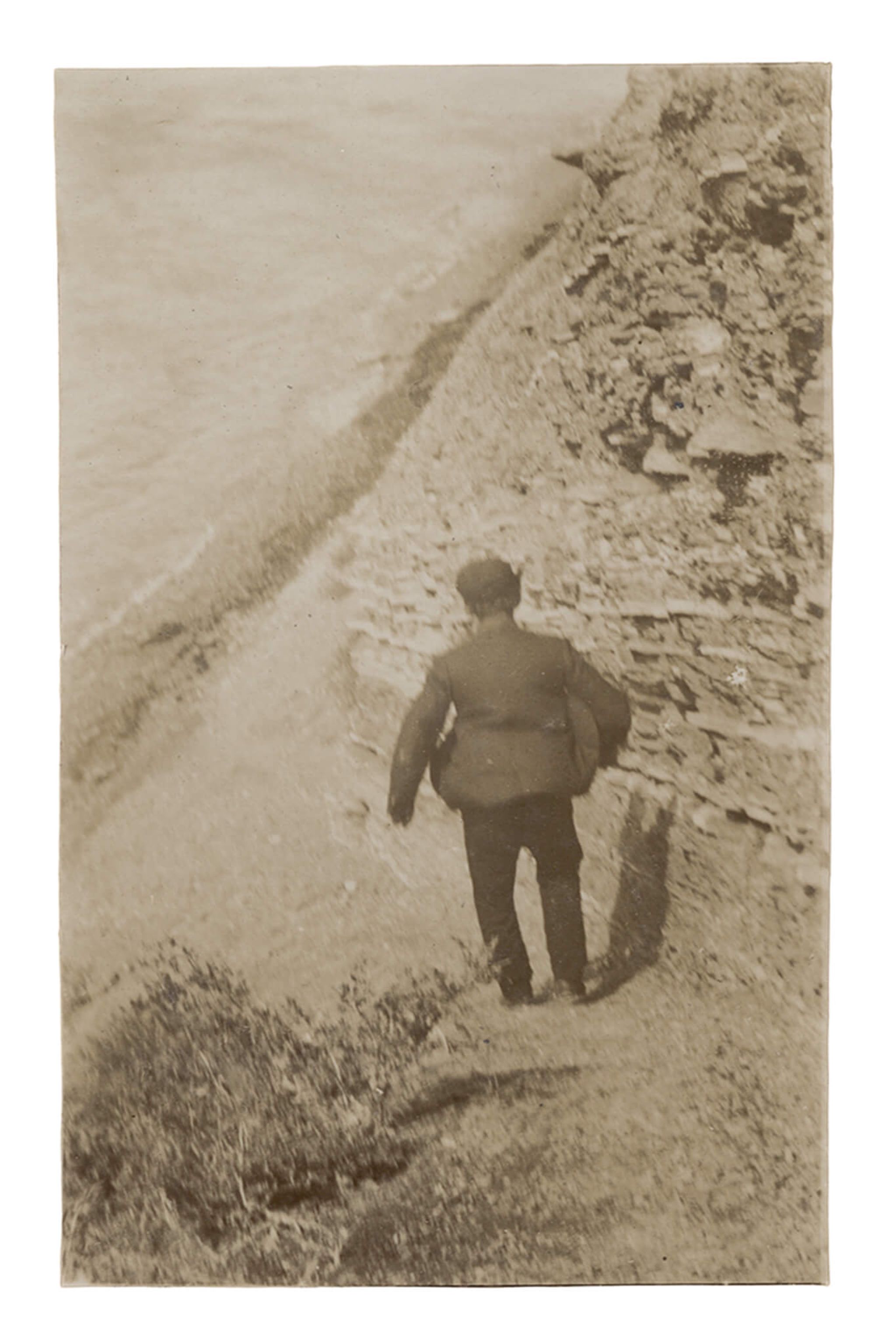 Image for: The Man, Going Down the Mountain Towards the Sea