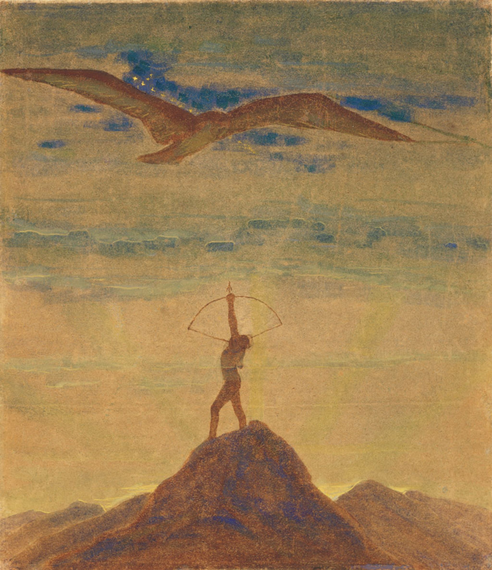 Image for: The Sun is Passing the Sign of Sagittarius. XI from the cycle of 12 paintings “The Zodiac”. 