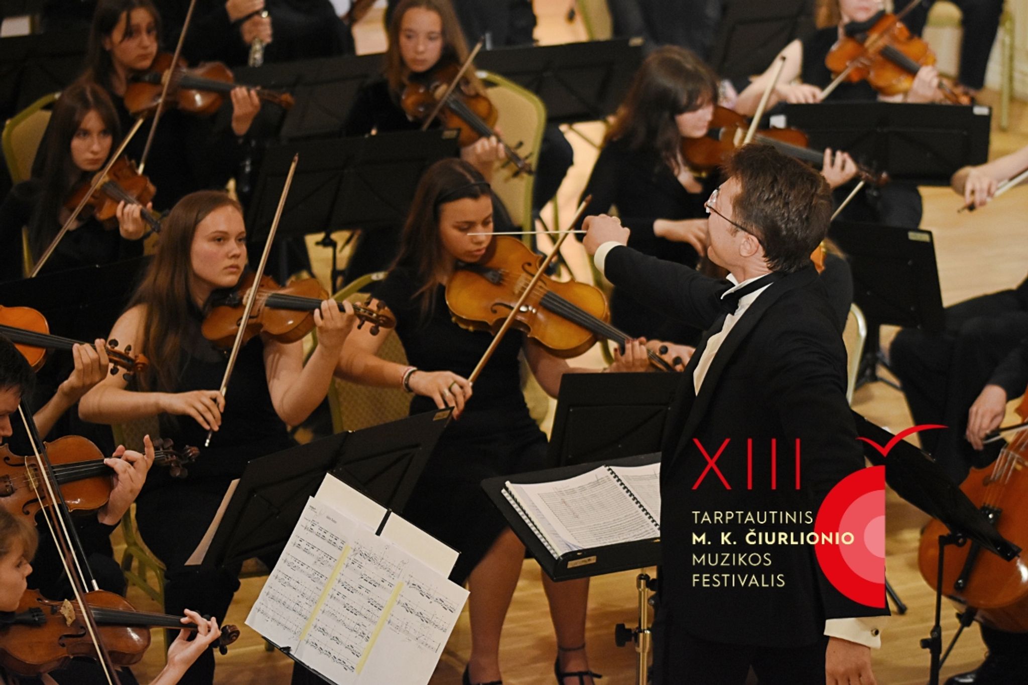 MKČ25 Concert: The Symphony Orchestra of the National M. K. Čiurlionis School of Arts – “A Garland for Čiurlionis”