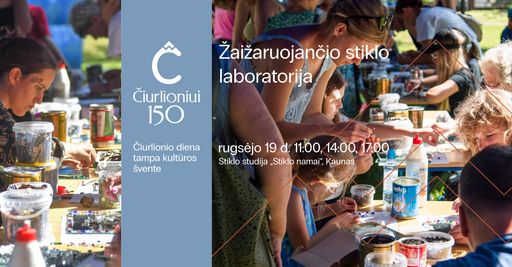 Paveikslėlis elementui: Stiklo dirbtuvės „Žaižaruojančio stiklo laboratorija“