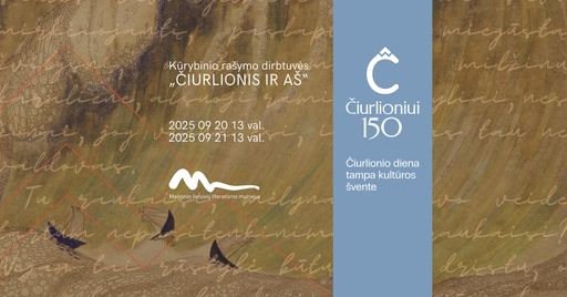 Image for: Kūrybinio rašymo dirbtuvės „Čiurlionis ir aš“
