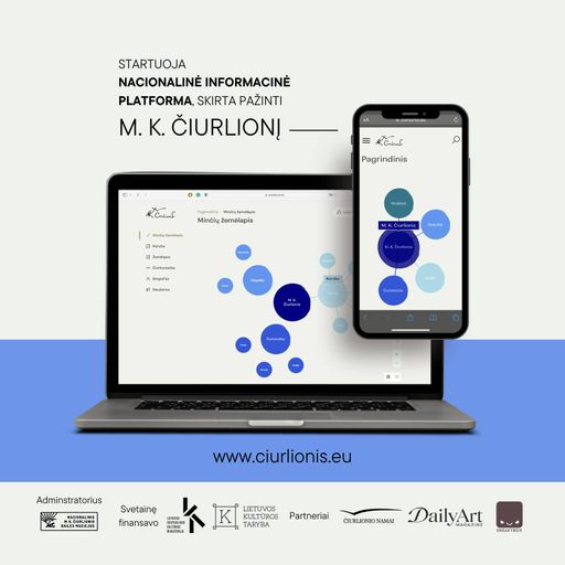 Image for: National Information Platform for Getting to Know M.K. Čiurlionis Has Launched