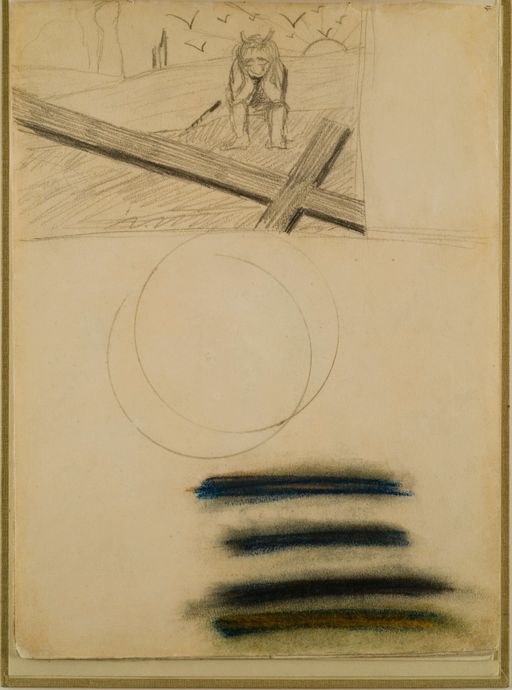 Image for Sketch for The Storm cycle, consisting of 6 paintings