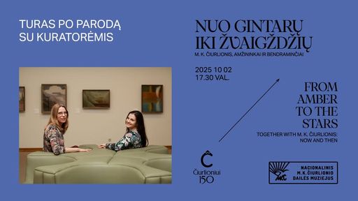 Paveikslėlis elementui: Turas su kuratorėmis po parodą „Nuo gintarų iki žvaigždžių"