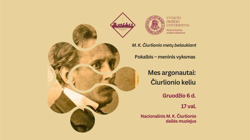 Paveikslėlis elementui: Pokalbis-meninis vyksmas „Mes argonautai: Čiurlionio keliu“