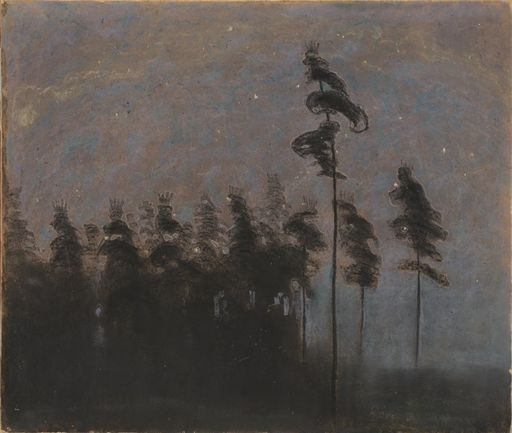 Gallery illustration for The Hidden Meanings of Nature in Čiurlionis’ Paintings