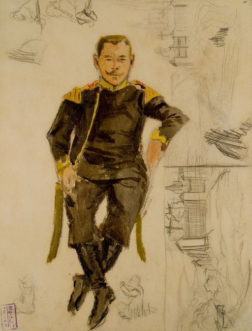 Image for Man in Uniform and Sketches for Compositions