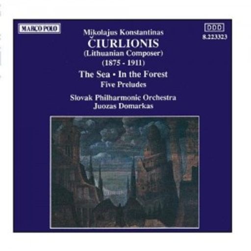 Paveikslėlis elementui: Mikalojus Konstantinas Čiurlionis (Lithuanian Composer). The Sea, In the Forest, Five Preludes