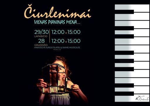 Paveikslėlis elementui: Spektaklis „Čiurlenimai. Vienas pianinas mena…“ 
