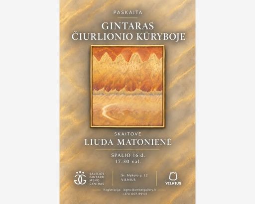 Paskaita „Gintaras Čiurlionio kūryboje“