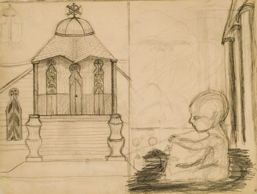 Image for Sketches for the Triptych Fairy Tale and a Chapel 