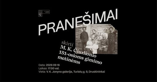 Presentations in Honor of the 151st Anniversary of M. K. Čiurlionis