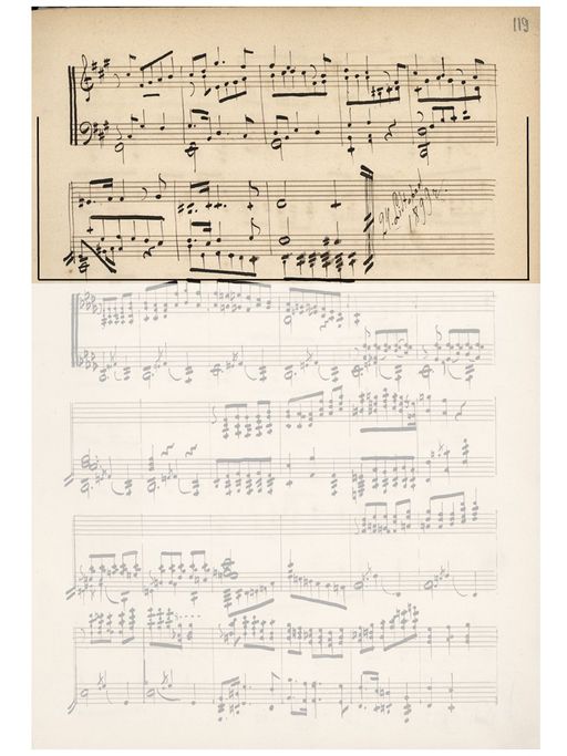 Galerijos kortelės iliustracija Muzikinis momentas