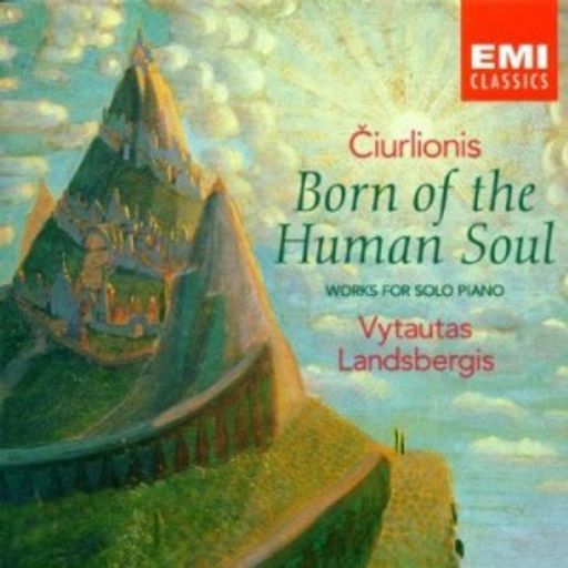 Galerijos kortelės iliustracija Čiurlionis. Born of the Human Soul. Works for piano solo