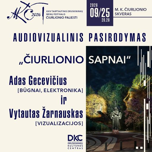 Audiovisual Show "Dreams of Čiurlionis"