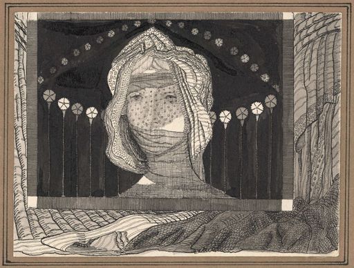 Image for Composition (A Women with a Veil)
