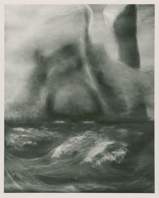 Image for Storm. II from of the cycle of 6 paintings.